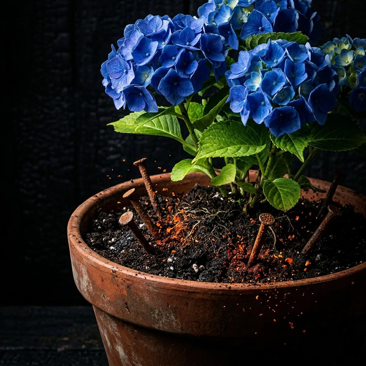 Rostige Nägel in der Blumenerde: Nutzen und Wirkung des alten Gärtner-Hausmittels