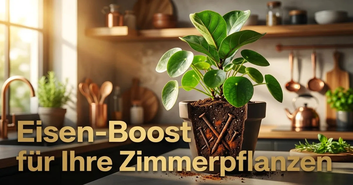 Rostige Nägel in der Blumenerde: Die Wirkung von Eisenoxid auf Zimmerpflanzen